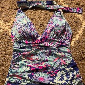 Lilly Pulitzer tankini and bottoms